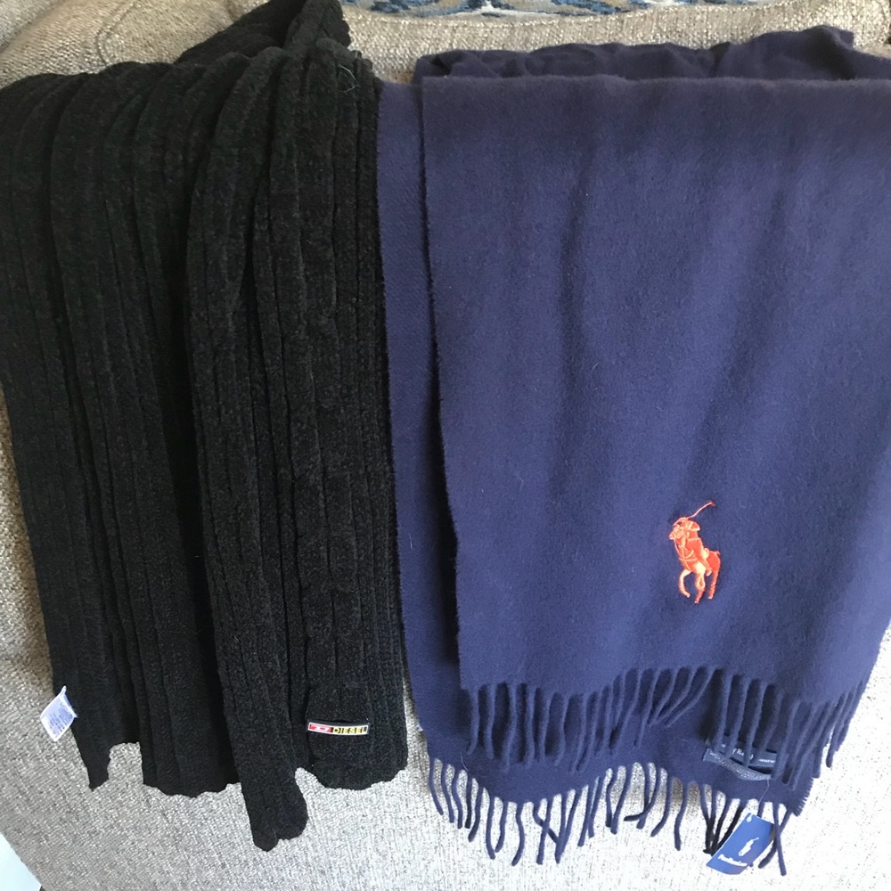 Men’s scarves - RL and Diesel